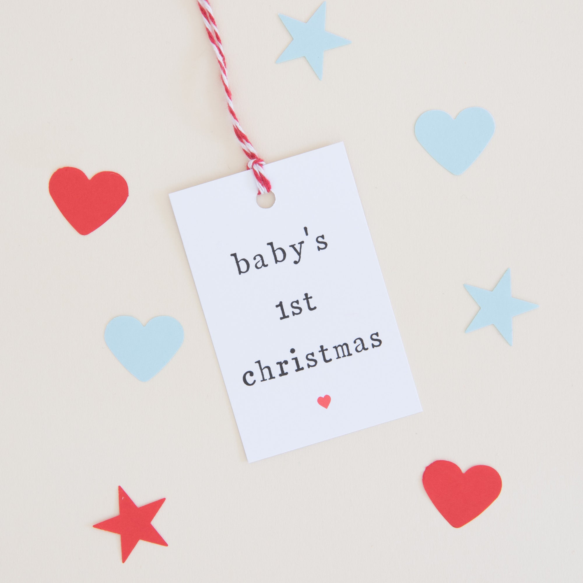Baby's First Christmas Gift Tag