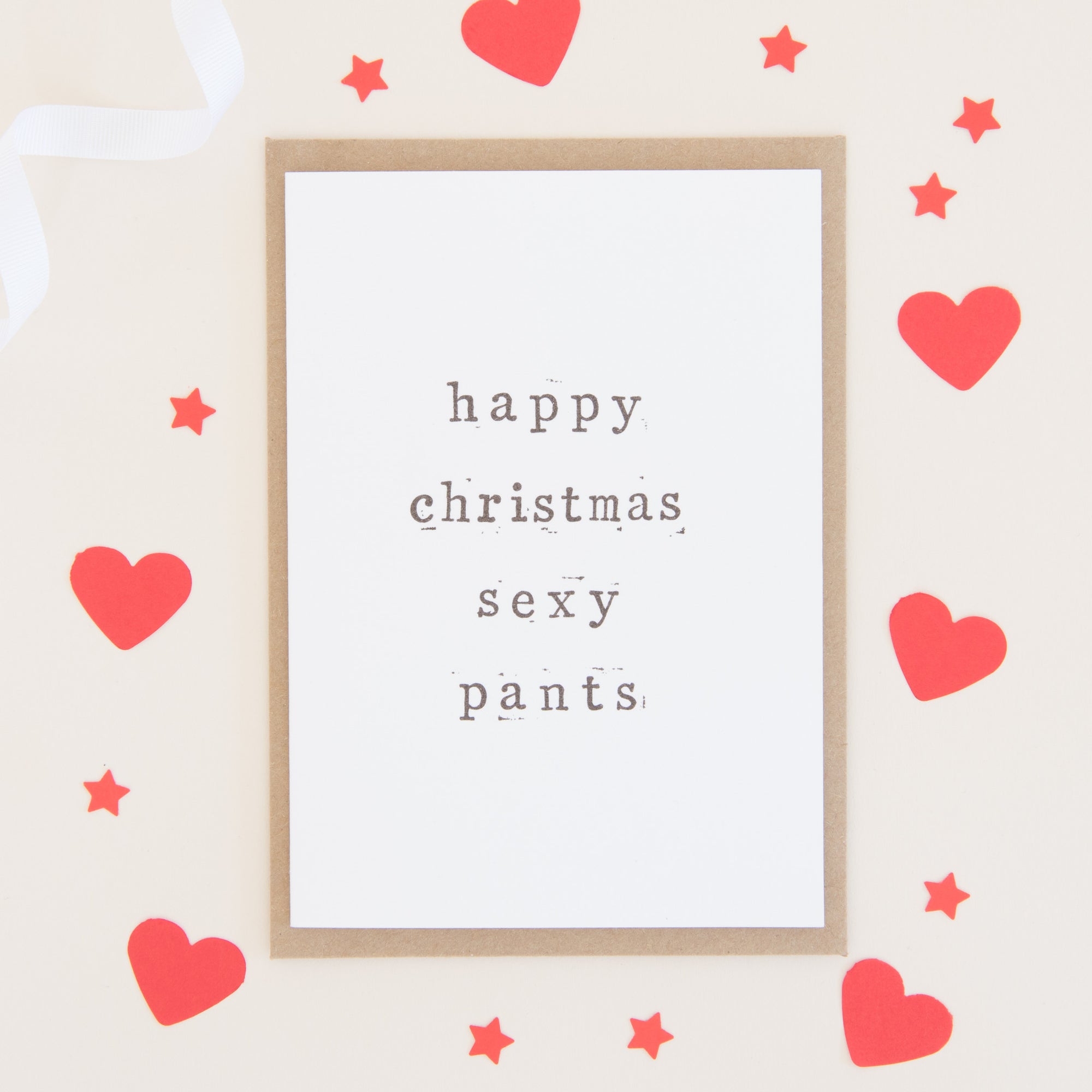 Happy Christmas Pants Card