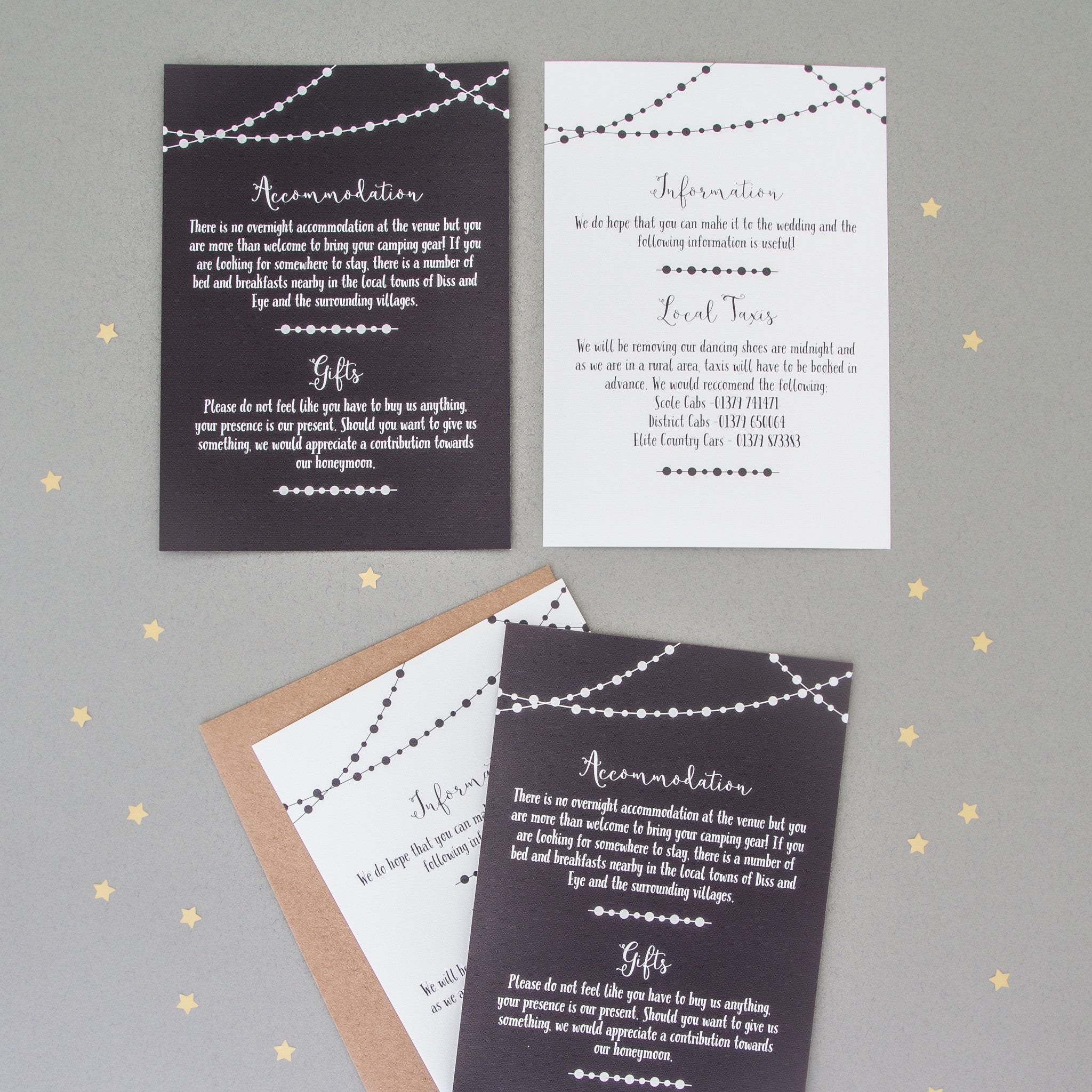 Wedding invitation sets hotsell