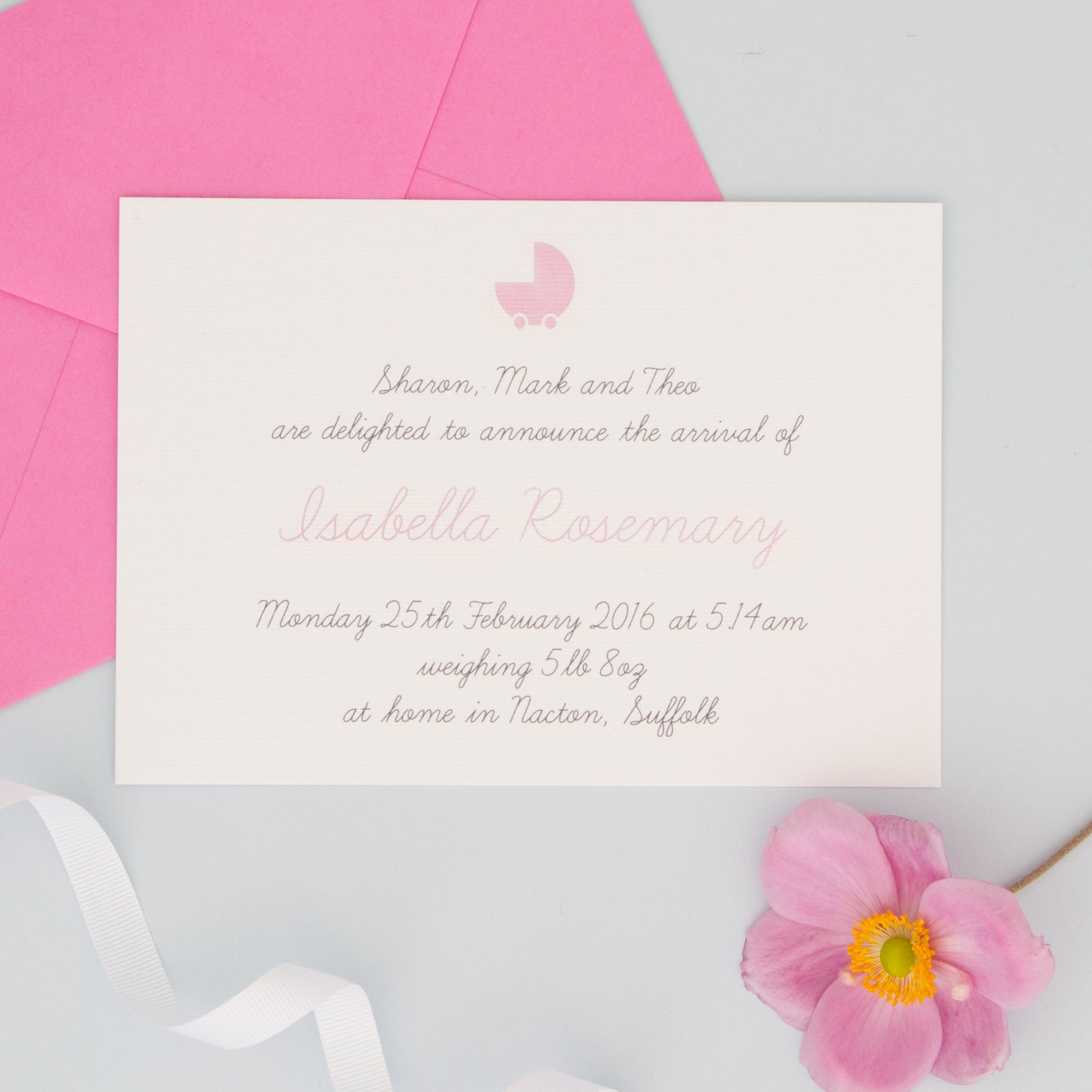 Personalised Birth Announcements