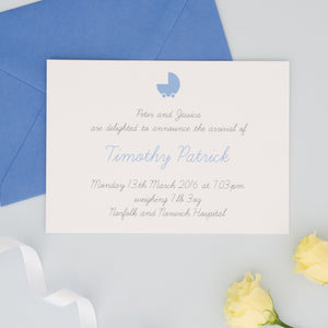 Personalised Birth Announcements