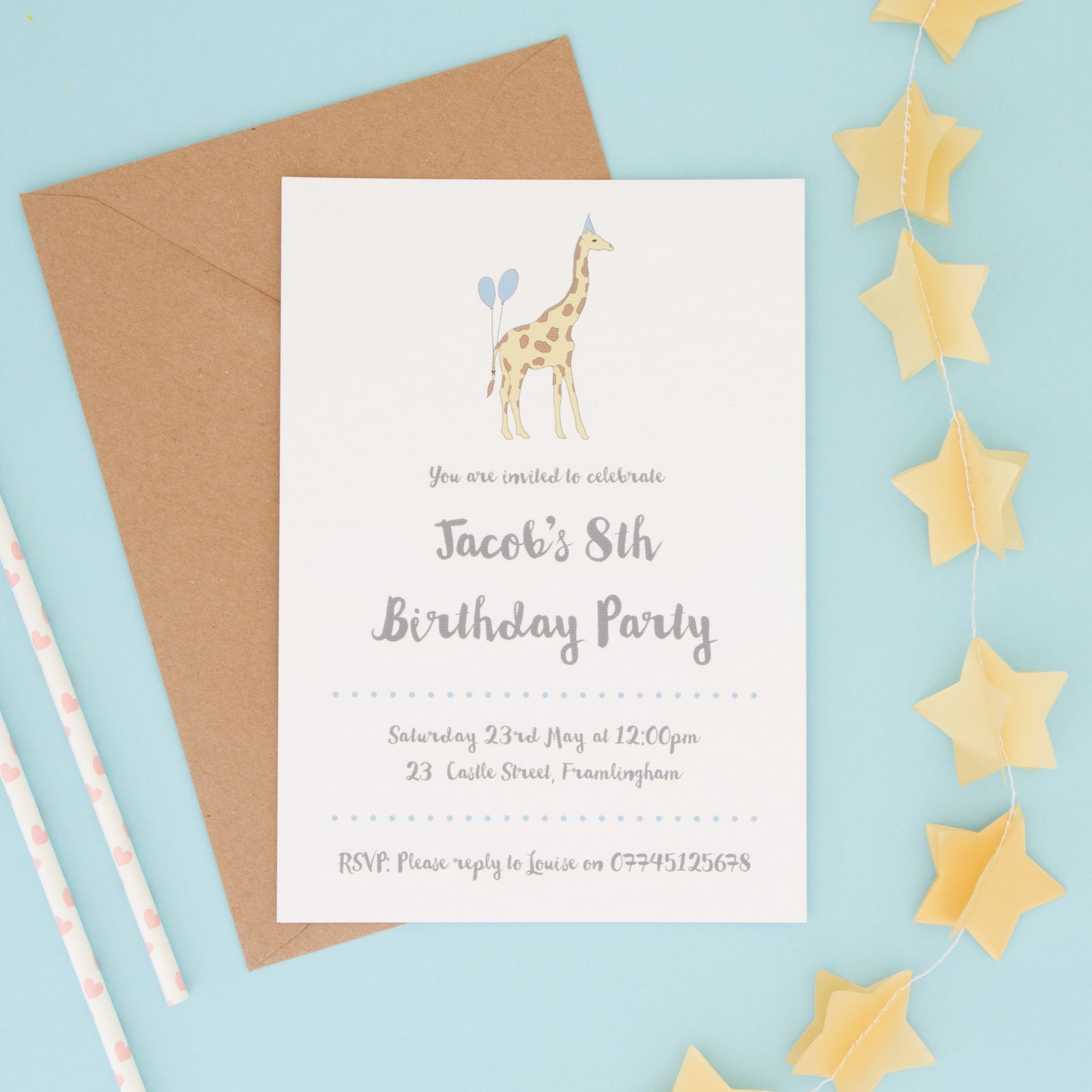 Children's Animal Party Invitations