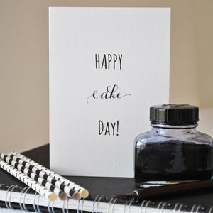 Happy Cake Day Birthday Card