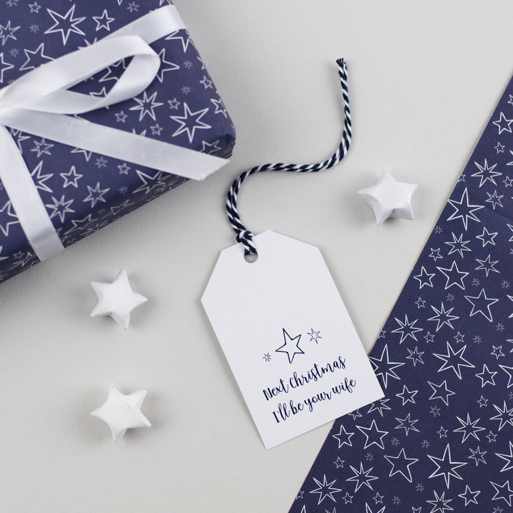 Next Christmas Gift Tag For Fiancé Or Fiancée