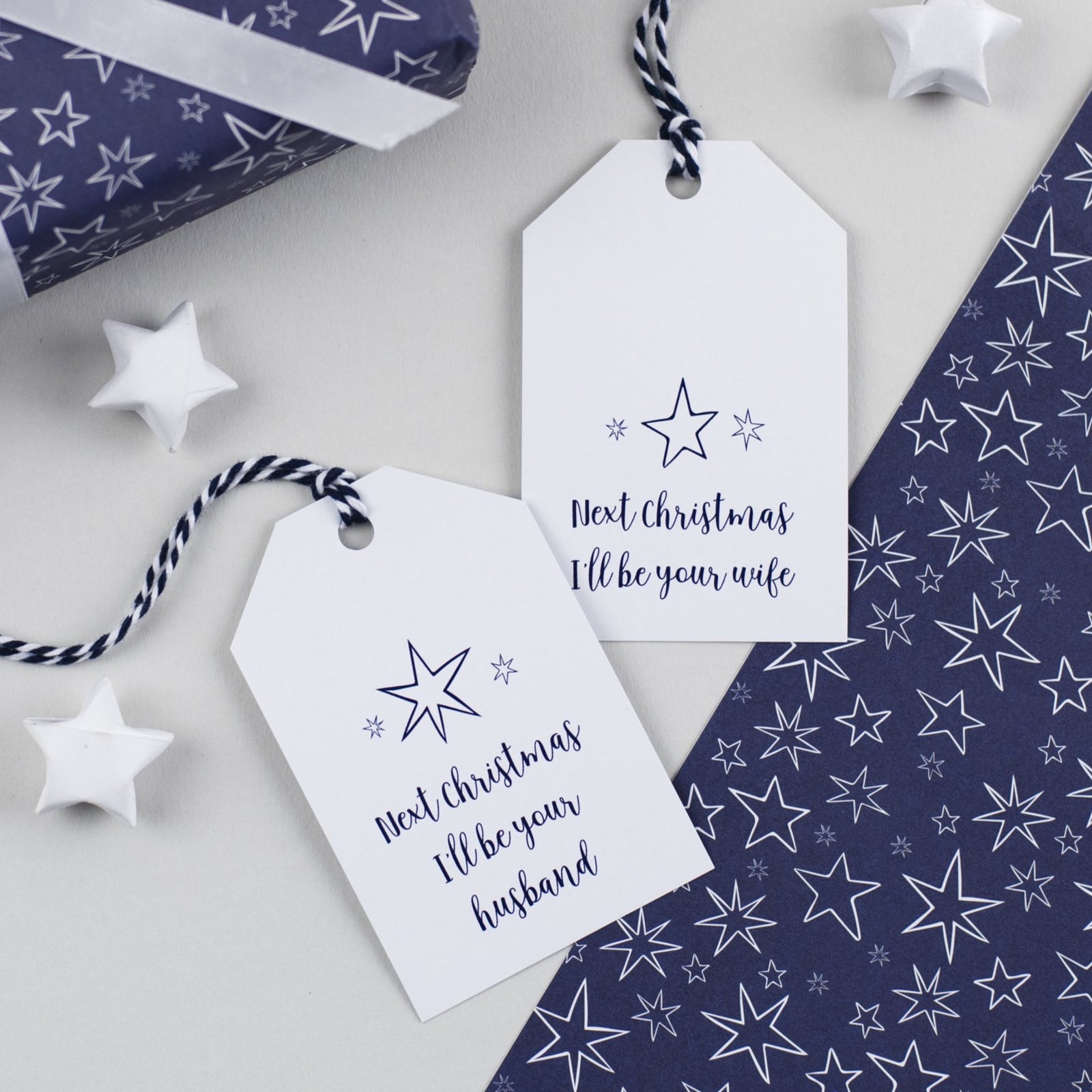 Next Christmas Gift Tag For Fiancé Or Fiancée