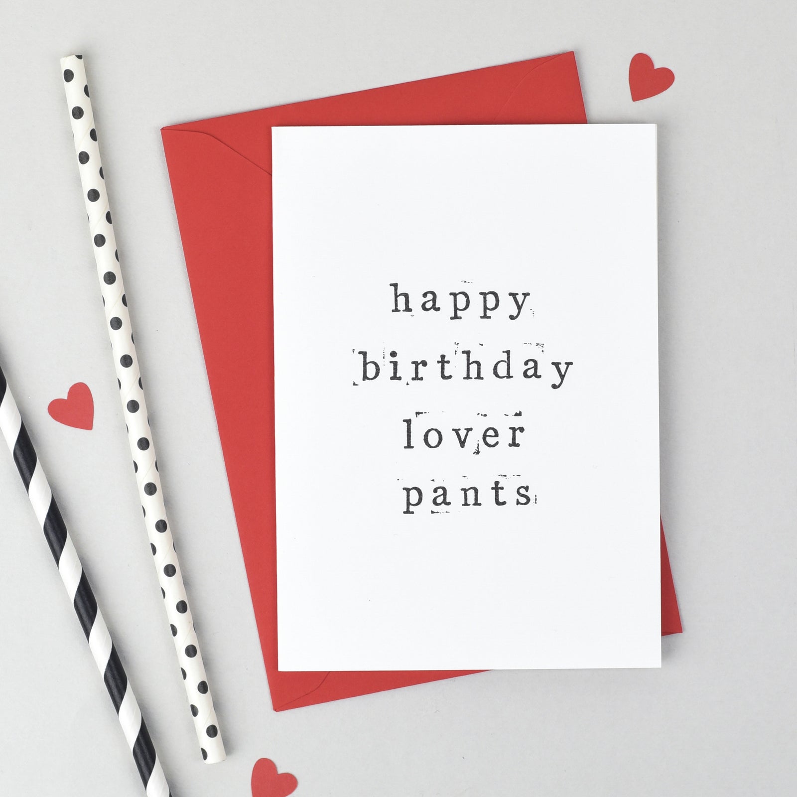 Happy Birthday Lover Pants Card