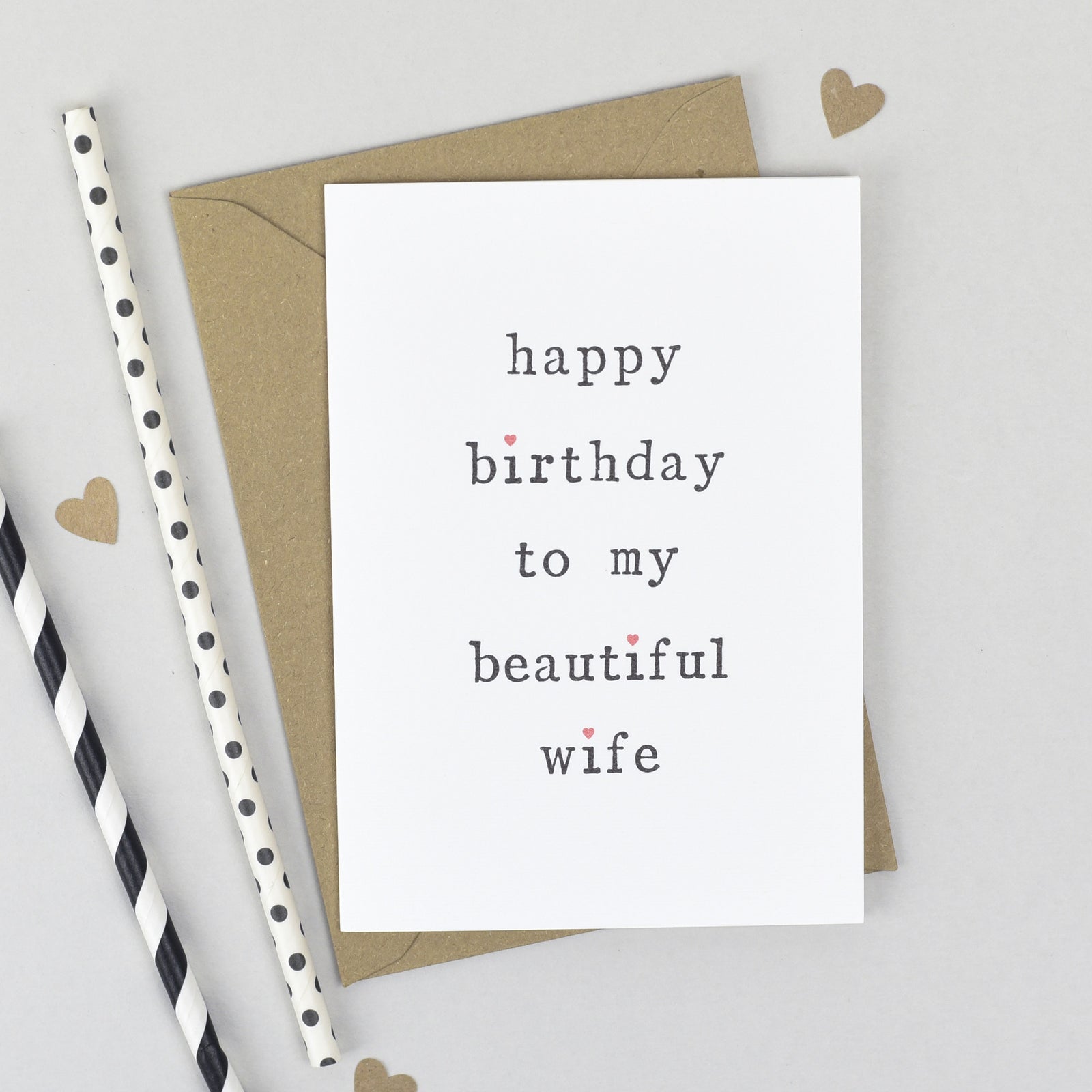 Husband or Wife Birthday Card