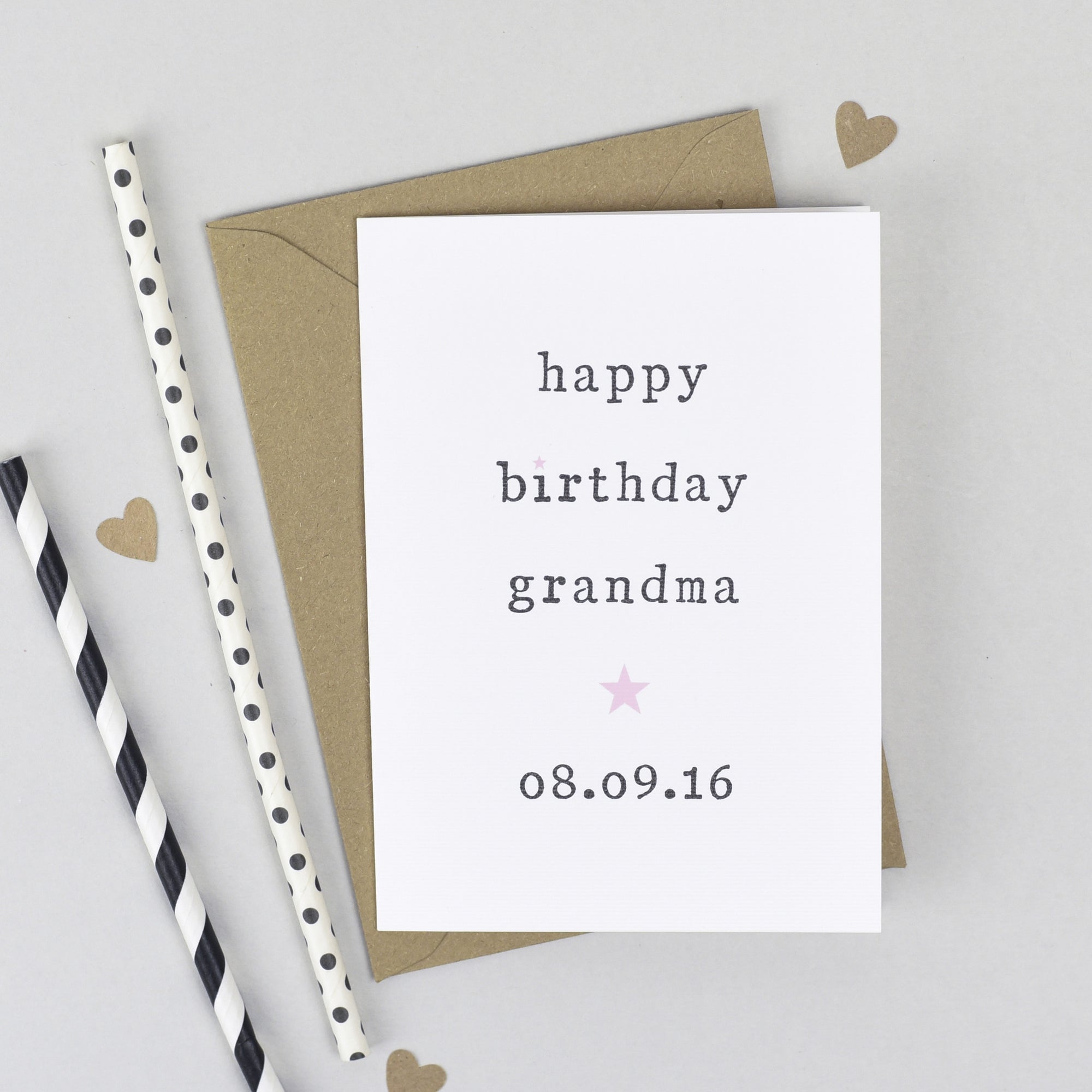 'Happy Birthday' Grandparents Card