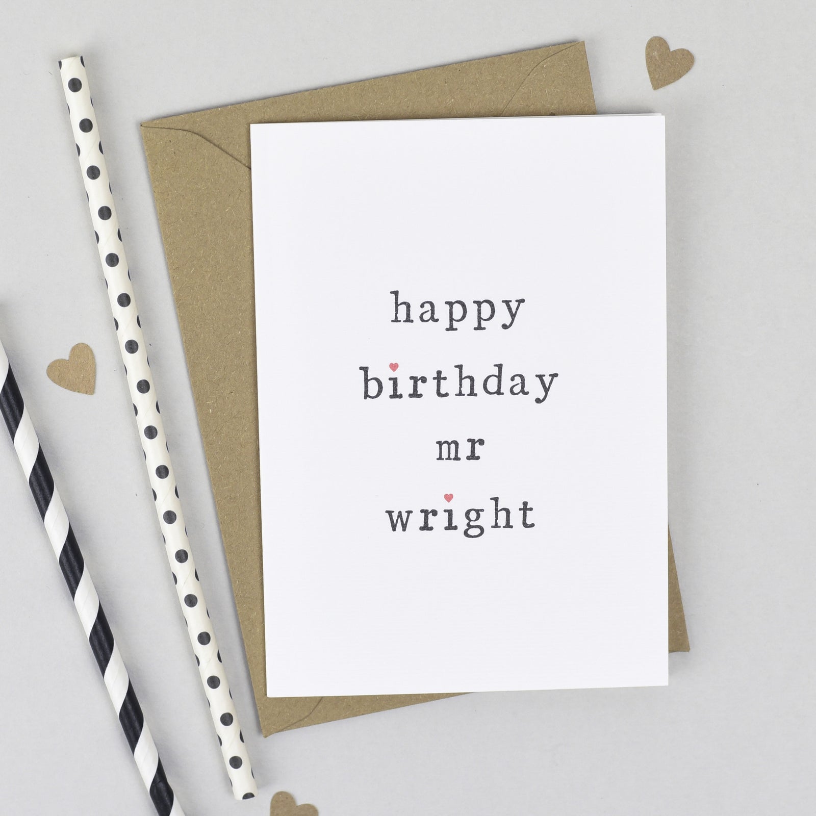 Happy Birthday Mr or Mrs Card