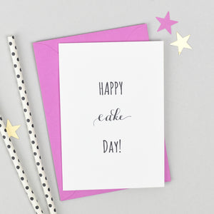 Happy Cake Day Birthday Card