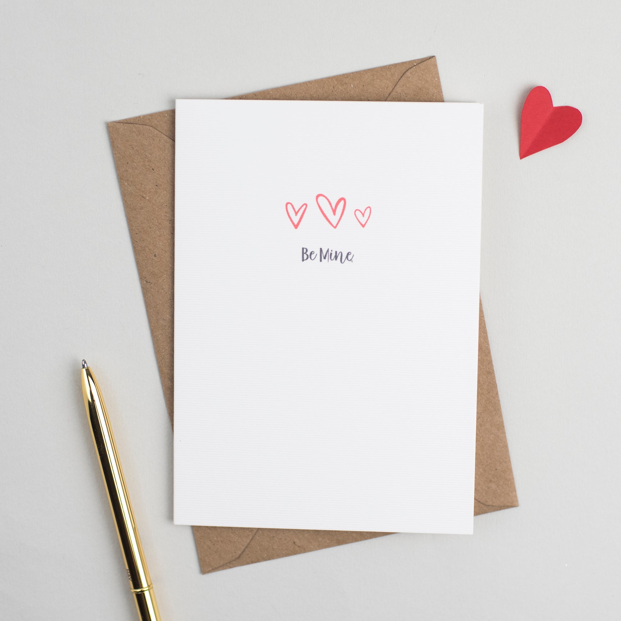 'Be Mine' Anniversary or Valentines Card