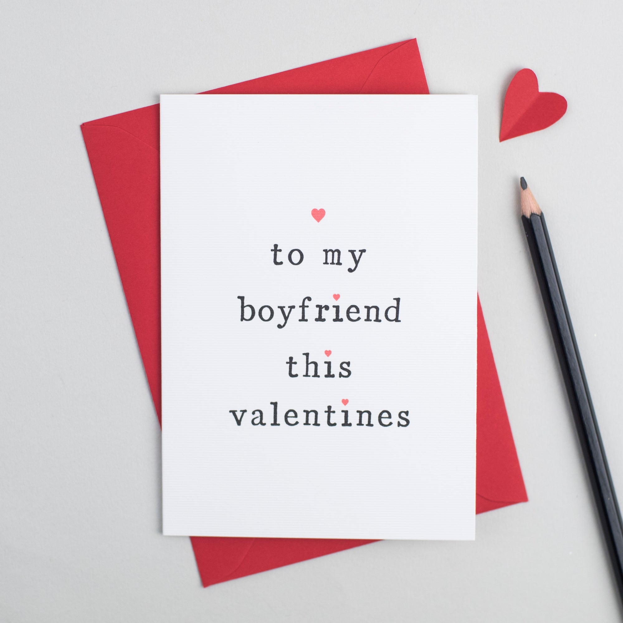 'To My Boyfriend or Girlfriend' Valentine's Day Card