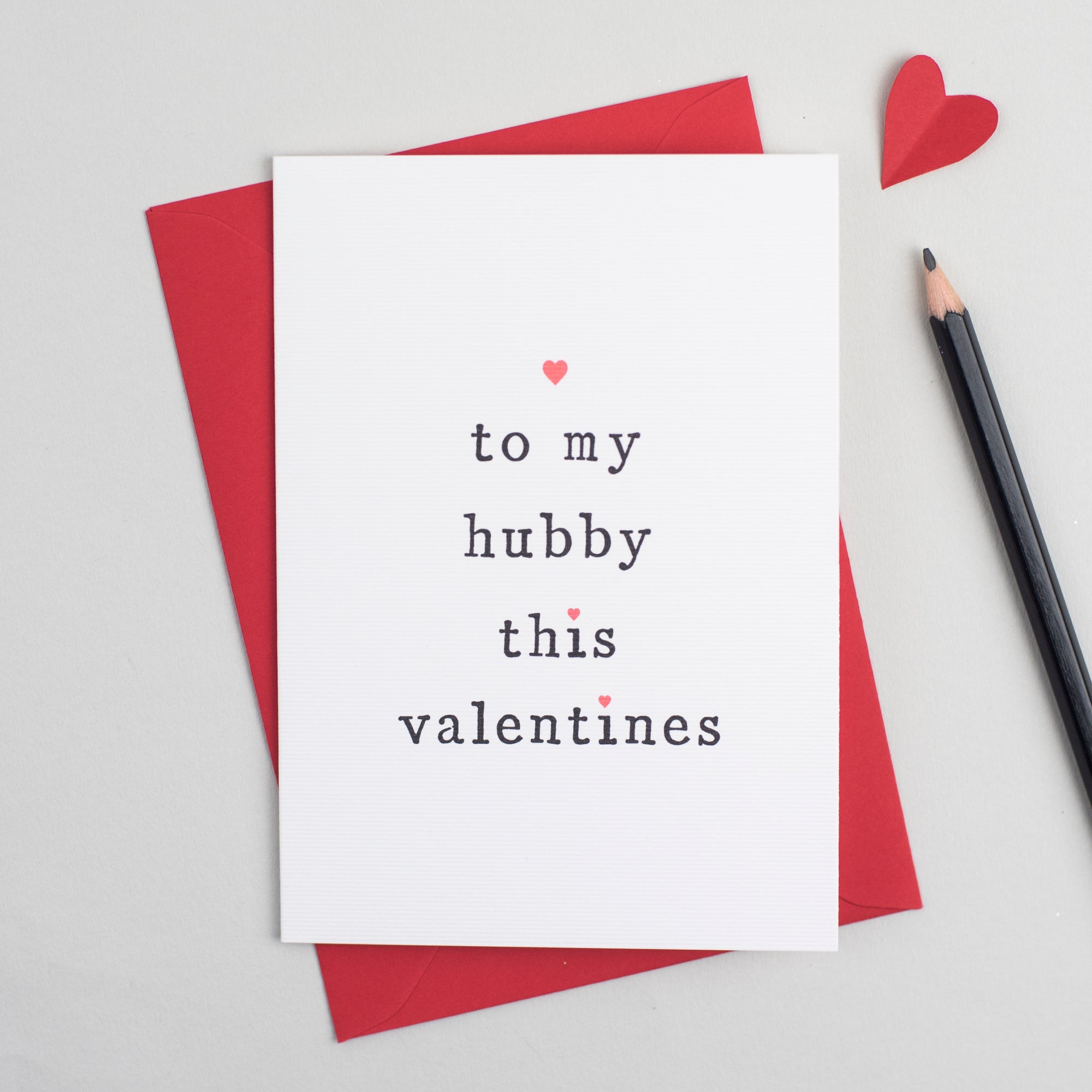 'To My Husband or Wife' Valentine's Day Card