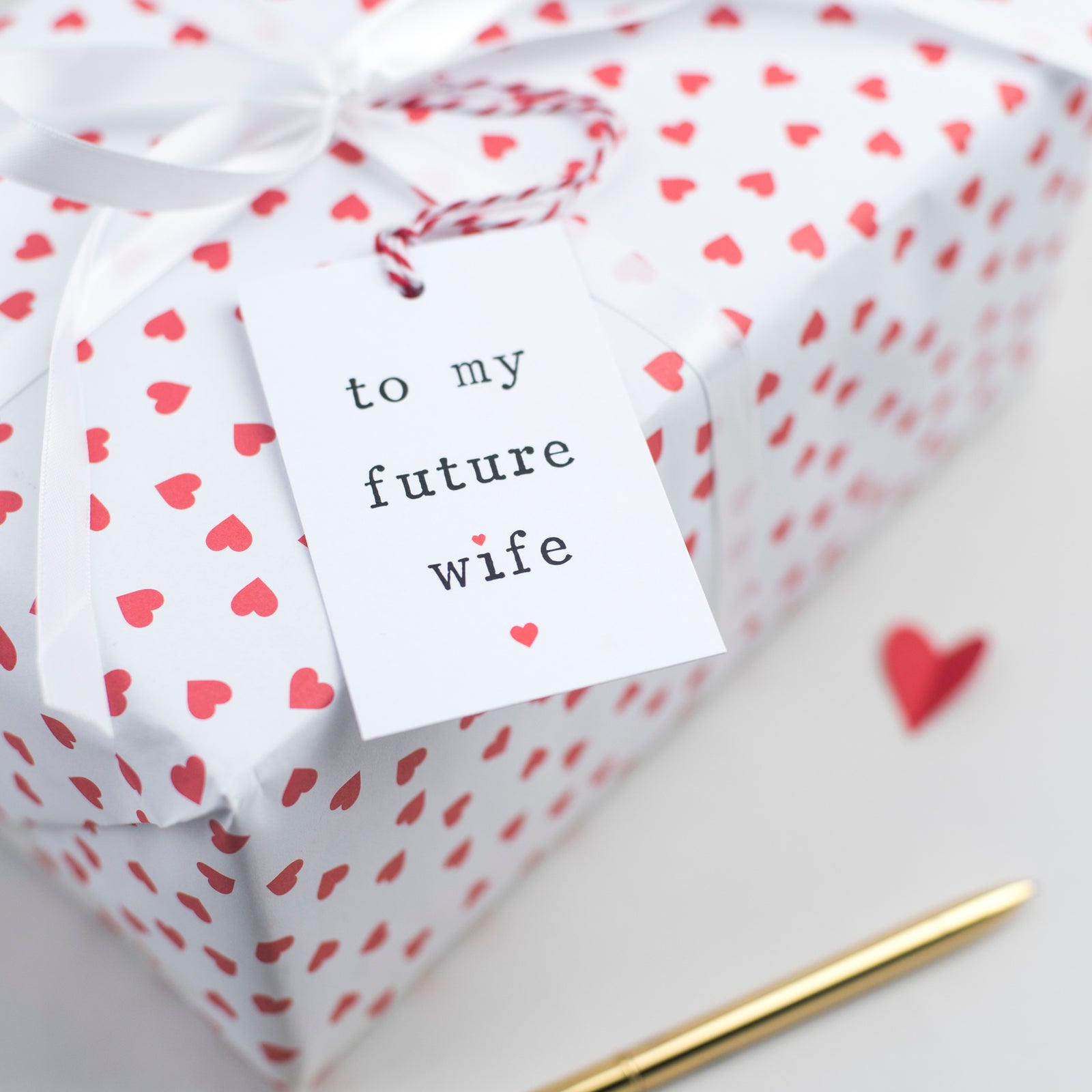 'To my future husband or future wife' Gift Tag