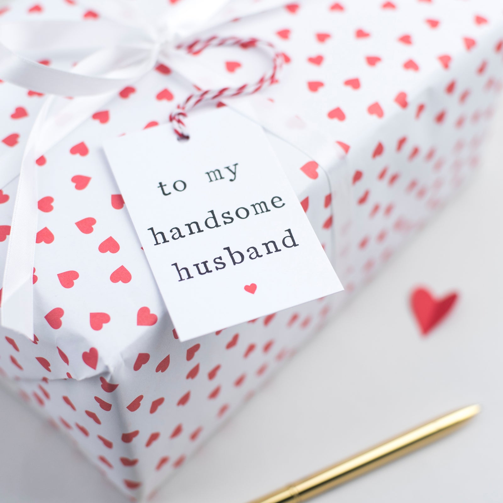 'To my husband or wife' Gift Tag