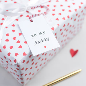 'To my Parents or Grandparents' Gift Tag