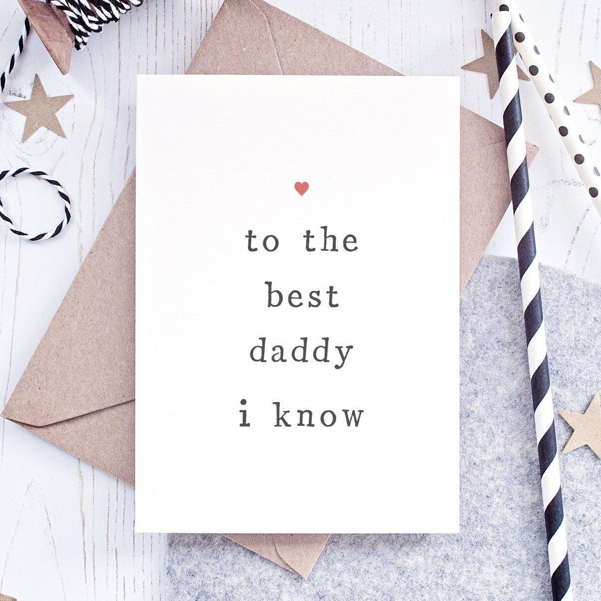'To The Best' Father's Day Card