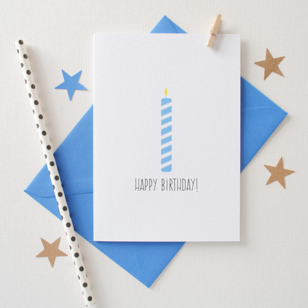Happy Birthday Candle Card