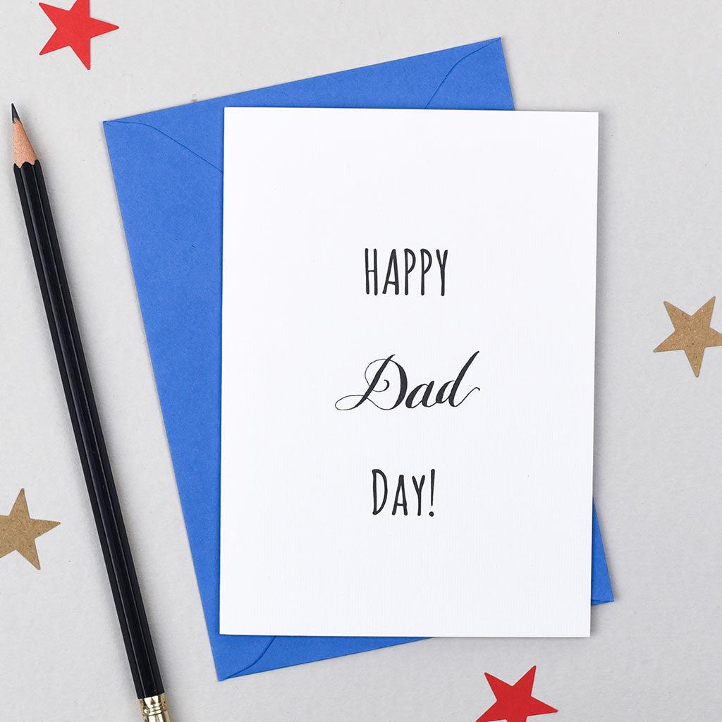 'Happy Dad Day' Card