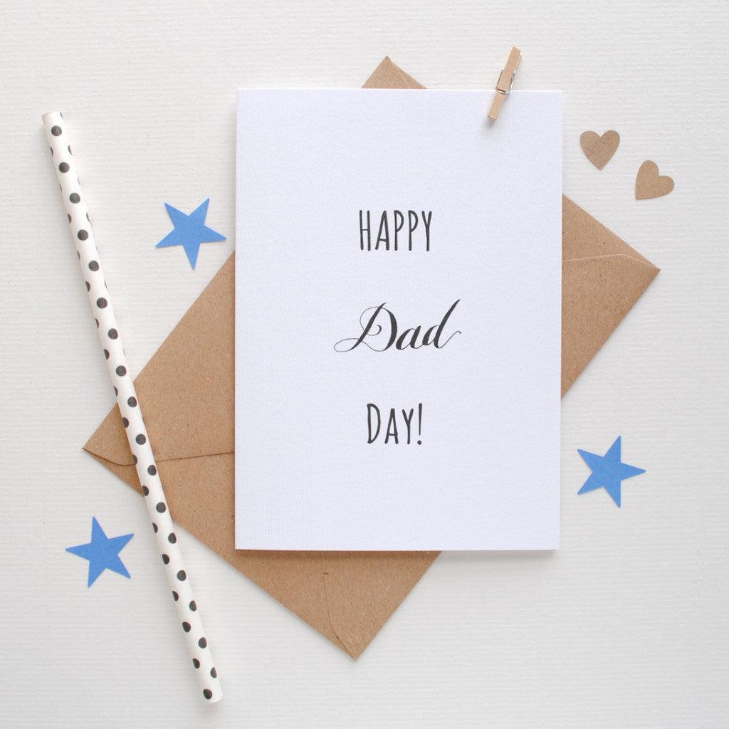 'Happy Dad Day' Card