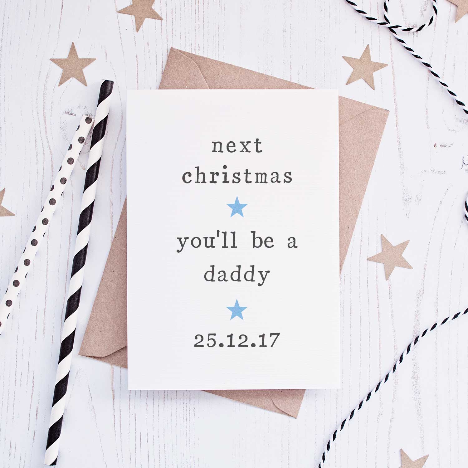 'Next Christmas' Daddy or Mummy Card