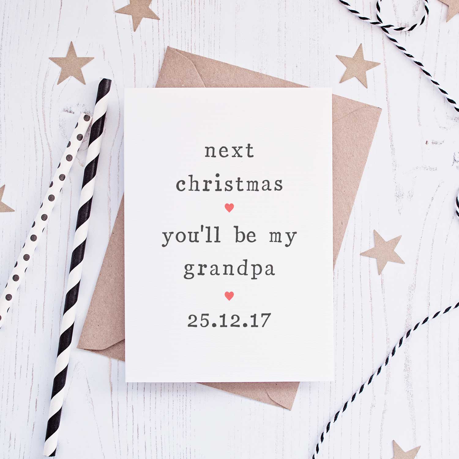 'Next Christmas' Grandparent Card