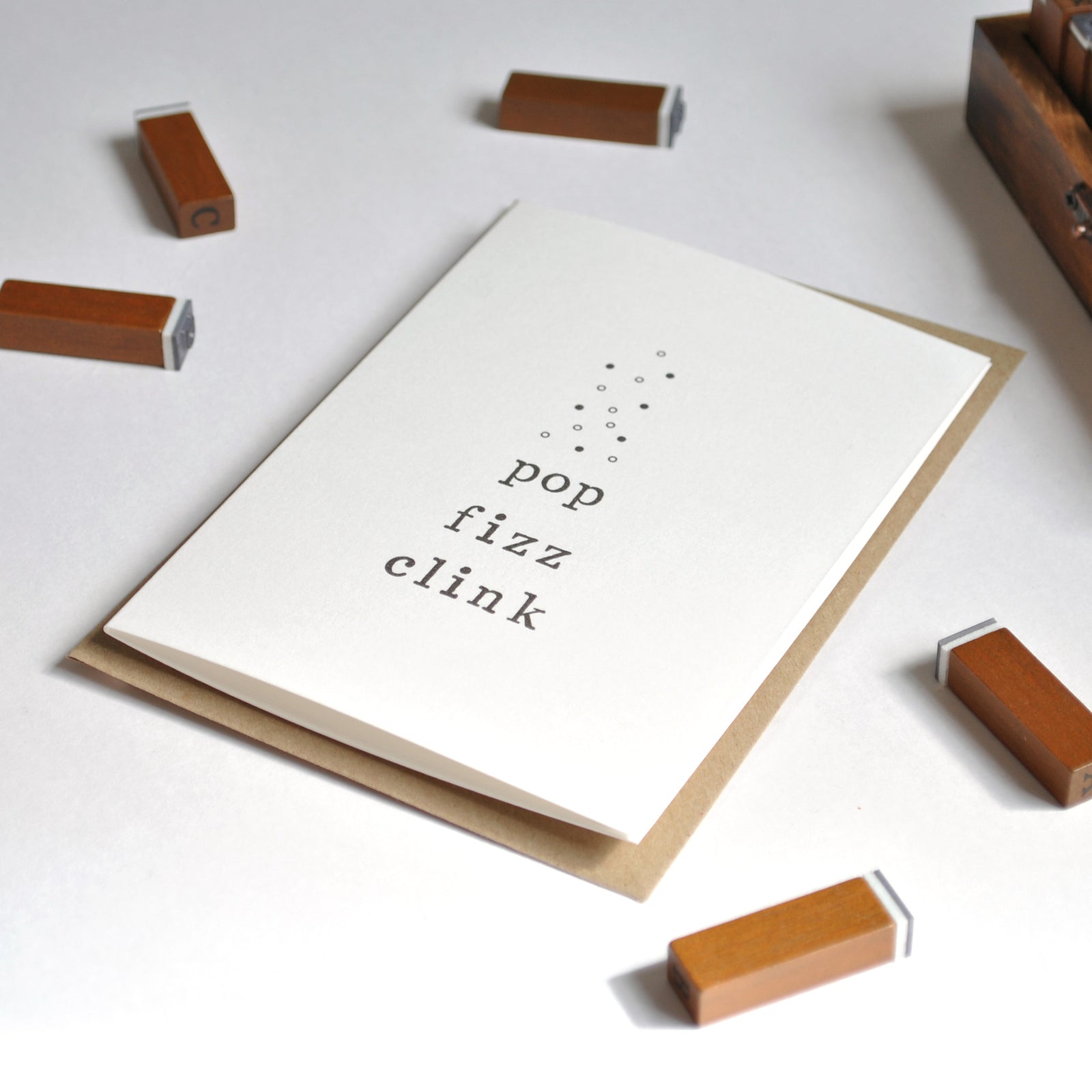 Pop Fizz Clink Congratulations Card