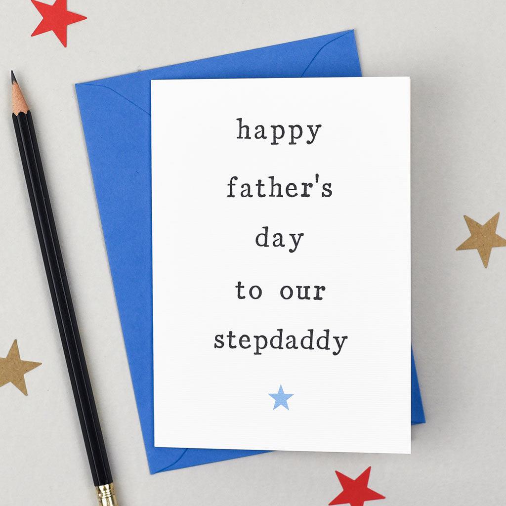 'Happy Father's Day' Stepdad Card