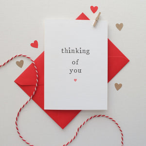 'Thinking Of You' Sympathy Card